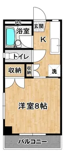 つくばプラザ【4階】の間取り
