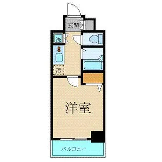 プレール日本橋弐番館【9階】の間取り