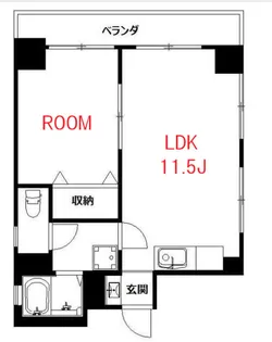 神奈川県横浜市南区永楽町2【マンション】の間取り
