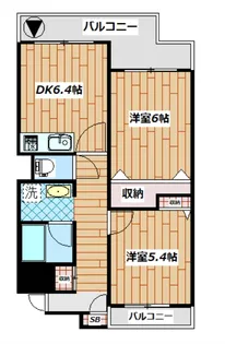 神奈川県川崎市宮前区有馬9【マンション】の間取り