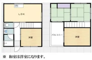 大阪府堺市北区百舌鳥陵南町1【一戸建】の間取り