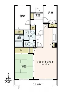 メイフラワー壱番館【1階】の間取り