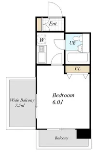 イルヴィアーレ青砥【6階】の間取り