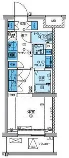 リヴシティ妙蓮寺【1階】の間取り
