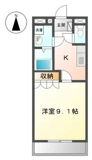 ラ・ルーチェ【2階】の間取り