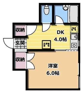 メゾン・ド・西尾久【1階】の間取り