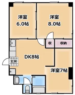 東京都墨田区錦糸4【マンション】の間取り