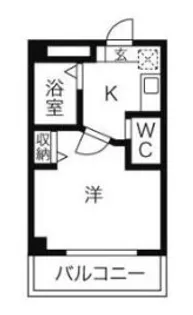 神奈川県相模原市中央区淵野辺1【マンション】の間取り