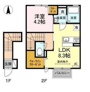 グラン・ルチア【2階】の間取り