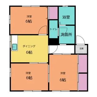 ビューラー【1階】の間取り