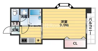 久宝【7階】の間取り