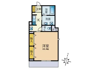LiRi5【1階】の間取り