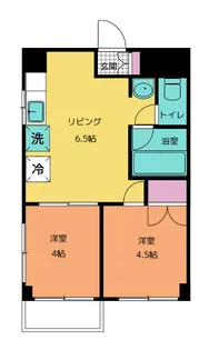 エトワール【1階】の間取り