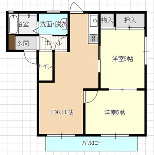 コンフォート上里A号館【2階】の間取り