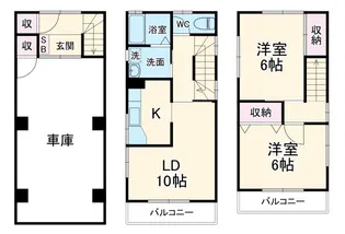 埼玉県川口市南前川1【一戸建】の間取り