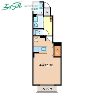 パラッツォ【1階】の間取り
