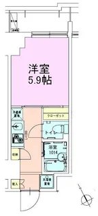 門前仲町レジデンス壱番館【4階】の間取り