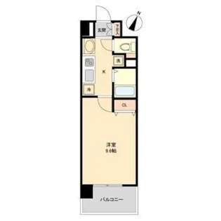 レジディア榴岡公園【2階】の間取り