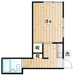 グリーンコーポ【1階】の間取り