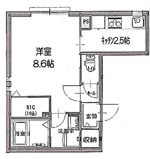 シャンブルIII【2階】の間取り