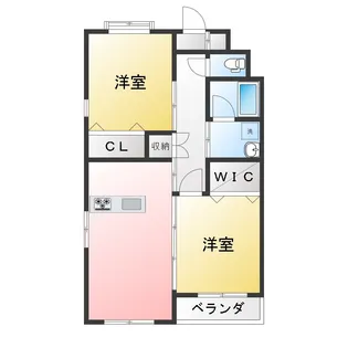 Noble Life吹上【1階】の間取り