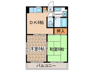 グレース大栄II【3階】の間取り