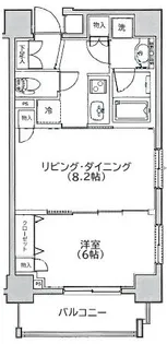 ヴェルディーク浅草【4階】の間取り