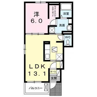 CASA M【1階】の間取り