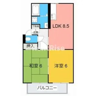 ファミール A【2階】の間取り