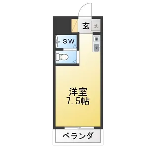 裕マンション【2階】の間取り