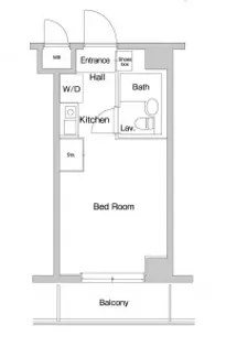 T’s garden鶴見【2階】の間取り