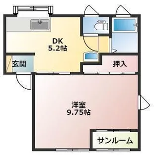 プレミールA【2階】の間取り