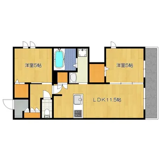PRESTIGEA~プレステージア~【2階】の間取り