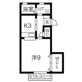 ネオ・アーブル02【2階】の間取り