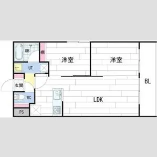 Saint-Julien【2階】の間取り