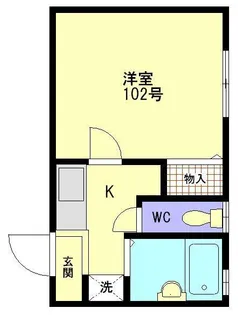 アゼリアANNEX【1階】の間取り