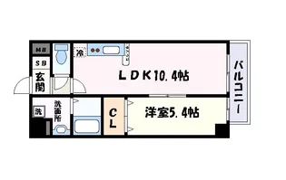 マイアトリア栄【9階】の間取り