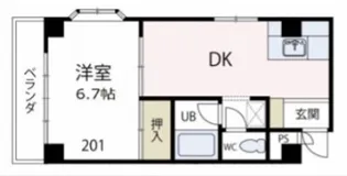 WingHouse伊勢原【2階】の間取り