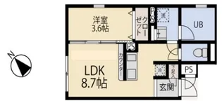 セドール代田橋【3階】の間取り