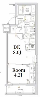 KNOTS SAKURADAI Sta.【3階】の間取り