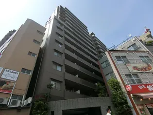 アルカーデンタワー入谷【8階】の外観