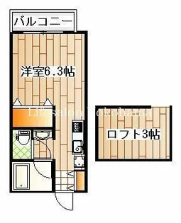 リリエンハイムV【2階】の間取り