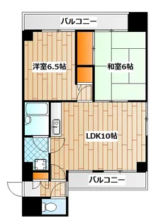 大貫ビル【6階】の間取り