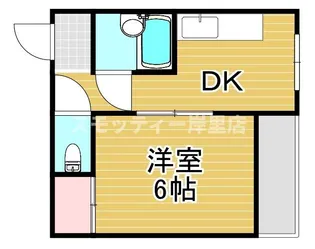 グランビルド住之江公園【2階】の間取り