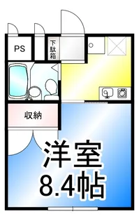 本郷マンション【2階】の間取り