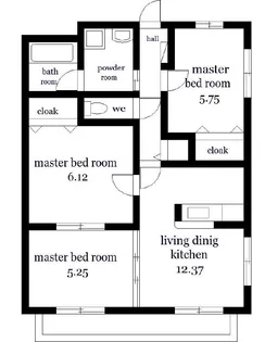 COLLINE【3階】の間取り