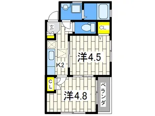 ガジュマル【1階】の間取り