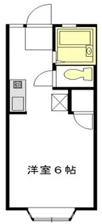メゾン大嶋【2階】の間取り