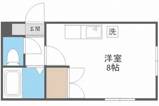 ラ・シュエット南郷【3階】の間取り