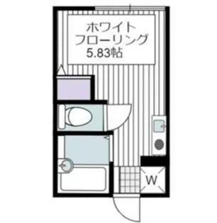 コンフォート板橋【2階】の間取り